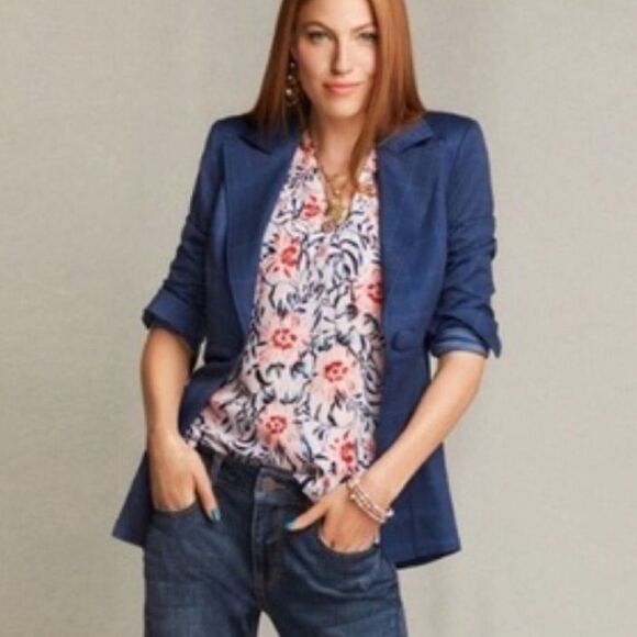 Cabi Stem Floral Sleeveless Blouse - Picture 9 of 9